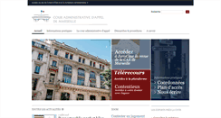 Desktop Screenshot of marseille.cour-administrative-appel.fr